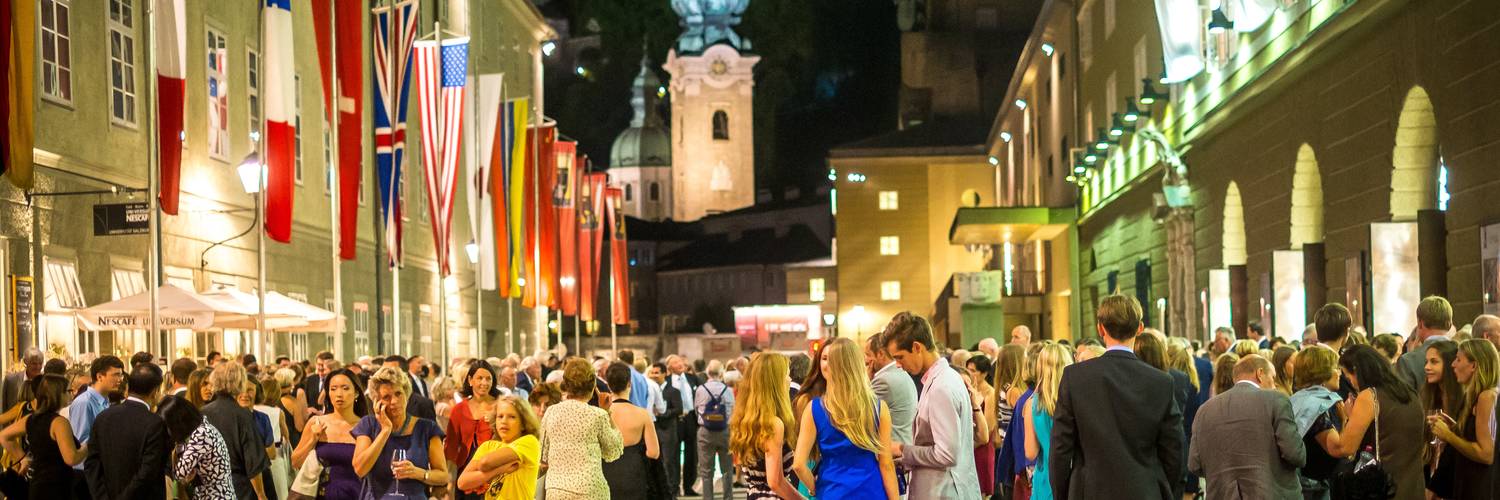 Salzburg Festival, Hofstallgasse | © Günter Breitegger
