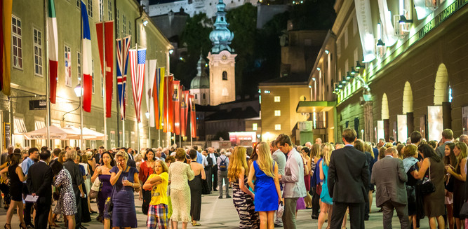 Salzburg Festival, Hofstallgasse | © Günter Breitegger