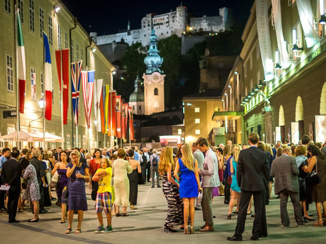 Salzburg Festival, Hofstallgasse | © Günter Breitegger