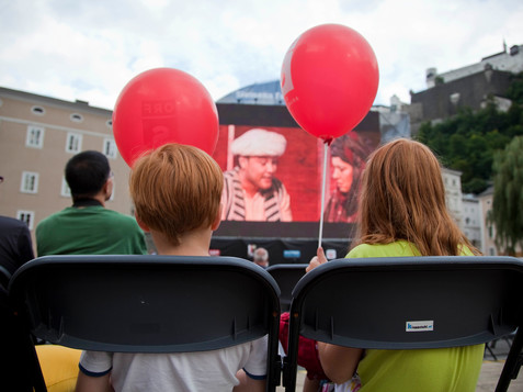 Siemens Kids>Festival at Kapitelplatz at Salzburg Festival | © Andreas Kolarik