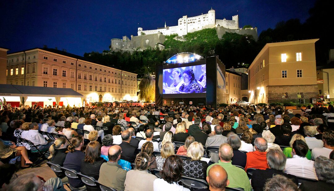 Siemens Festival>Nights at Kapitelplatz in Salzburg | © Siemens AG / Georg Lembergh