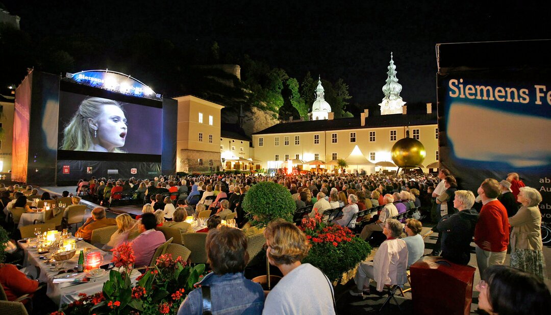 Siemens Festival>Nights at Kapitelplatz in Salzburg | © Siemens AG / Georg Lembergh