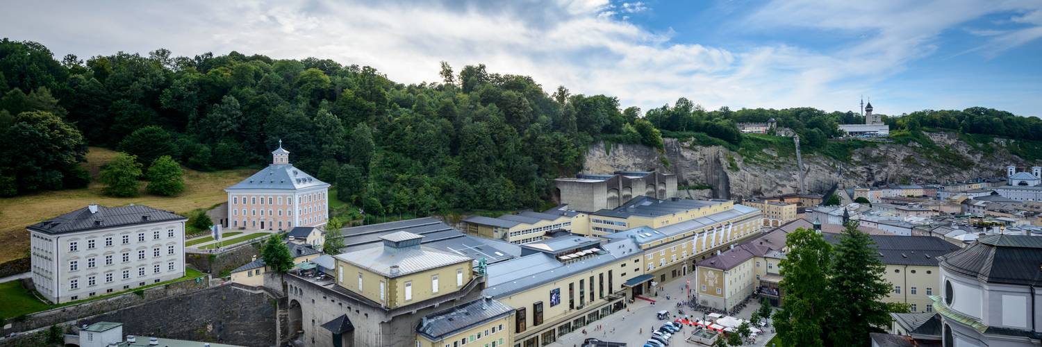 Salzburger Festspielbezirk in der Hofstallgasse | © Tourismus Salzburg / G. Breitegger