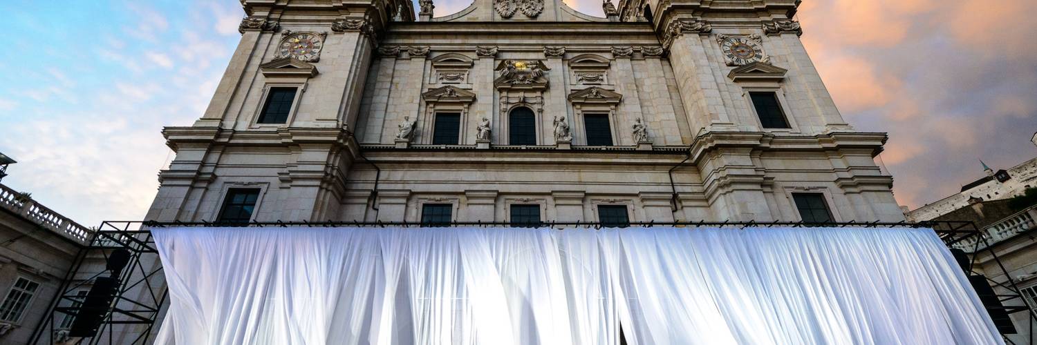 Jedermann in Salzburg am Domplatz | © Tourismus Salzburg / G. Breitegger