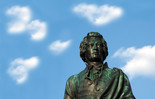 Mozart statue on the Mozart square in Salzburg | © Tourismus Salzburg