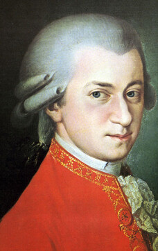 Portrait from Wolfgang Amadeus Mozart - Painting by Barbara Kraft | © ANTO/Gesellschaft der Musikfreunde - Verwendung für kommerzielle Zwecke untersagt!