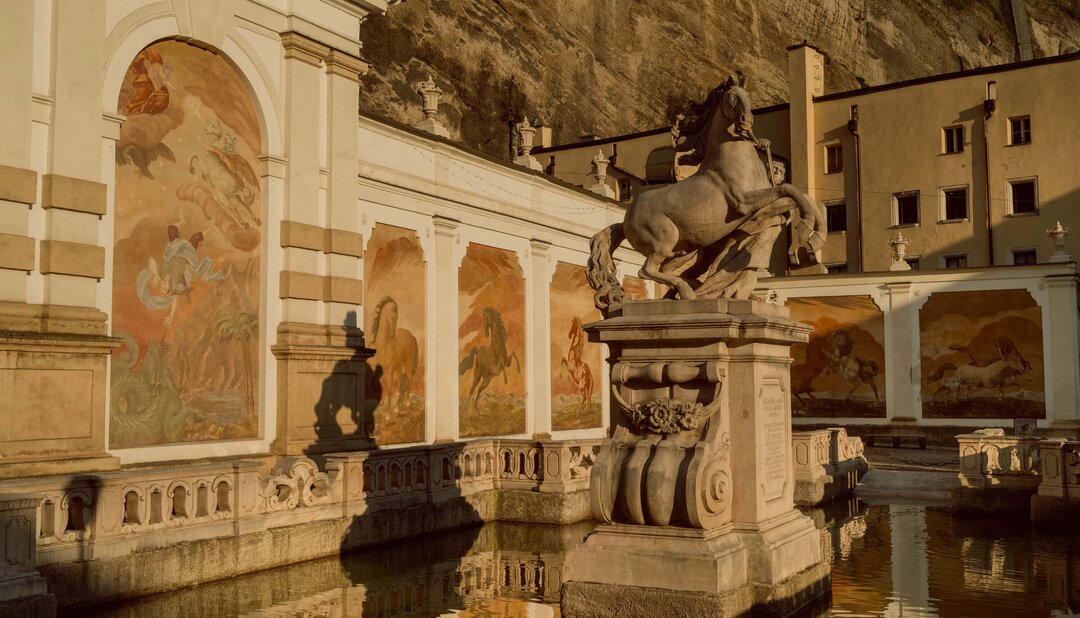 The Horse Pond in Salzburg: a popular location from the film The Sound of Music. | © Tourismus Salzburg / P. Langwallner