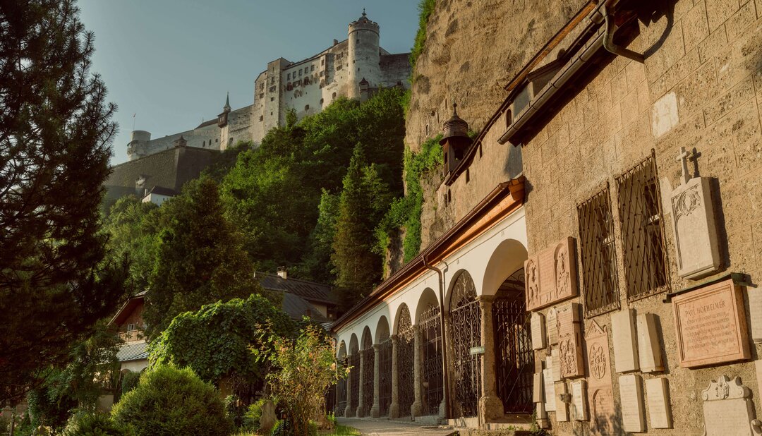 St Peter's Cemetery in Salzburg was the backdrop for the escape scene in The Sound of Music. | © Tourismus Salzburg / P. Langwallner