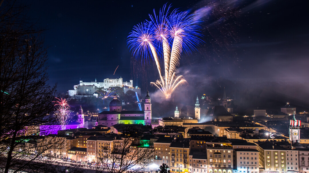 New Years Eve firework in Salzburg | © Tourismus Salzburg GmbH/ G. Breitegger