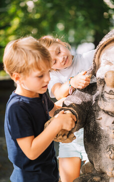 Kinder im Zwergerlgarten | © Tourismus Salzburg / M. Kohlmayr