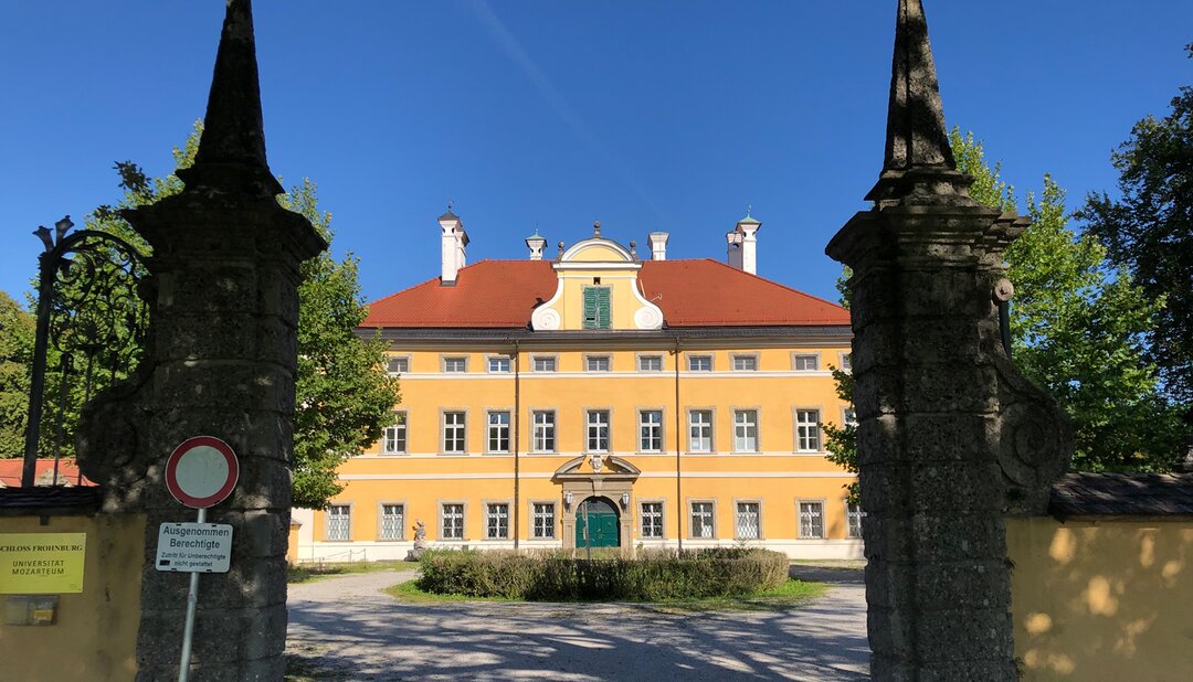 Schloss Frohnburg at Hellbrunner Allee in Salzburg | © Tourismus Salzburg GmbH / K. Brugger
