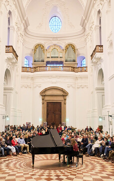 Clara Haberkamp solo, Kollegienkirche | © Henry Schulz