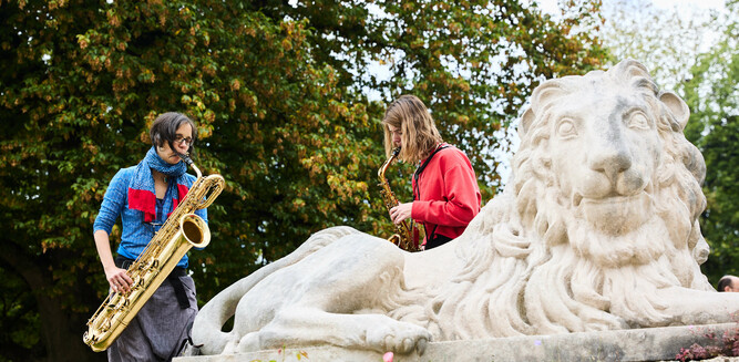 Almut Schlichting and Astrid Wiesinge, Mirabell Gardens | © Henry Schulz