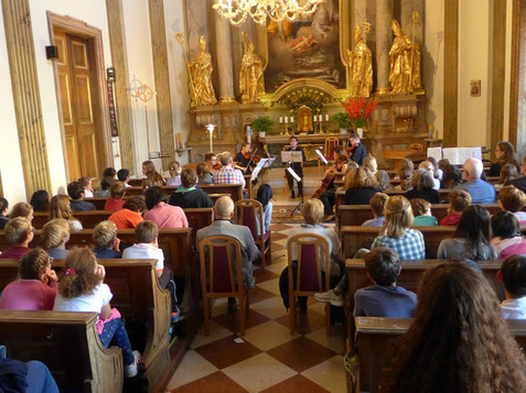 Classical concert in the Mirabell Palace Church | © Musik im Mirabell