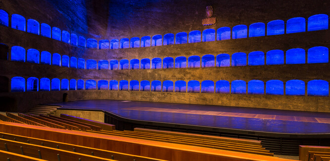 The stage of the Felsenreitschule | © Andreas Kolarik