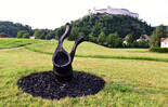 Krauthügel Art Project 2017 - David Nash | © salzburgfoundation.at / Manfred Siebinger