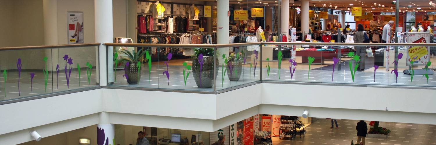Interior View of the Shopping Center ZIB Salzburg | © ZIB