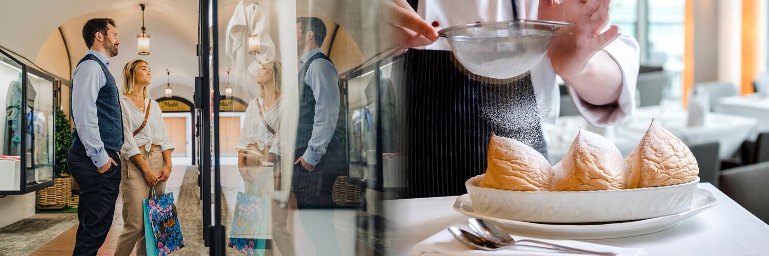 Shopping in the Old Town & Salzburger Nockerl | © Tourismus Salzburg & IMLAUER/GüntherStandl.de