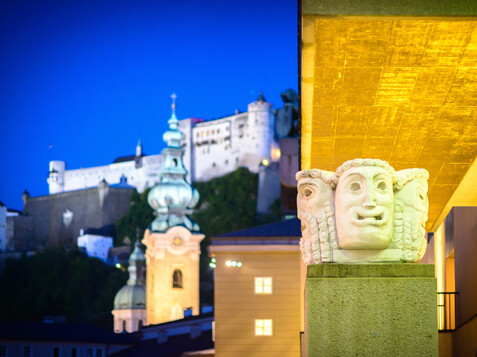Salzburg´s Großes Festspielhaus in the Hofstallgasse | © Tourismus Salzburg