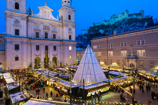 Salzburger Christkindlmarkt am Domplatz | © Tourismus Salzburg GmbH 