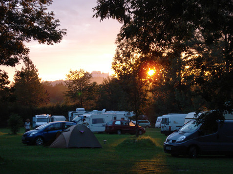 Camping site in Aigen | © Tourismus Salzburg GmbH