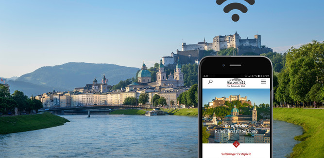 WLAN & Apps | © Tourismus Salzburg GmbH