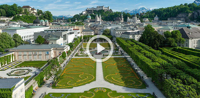 View over the Mirabell Garden | © Tourismus Salzburg GmbH / G. Breitegger