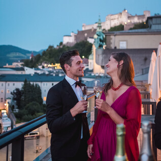 Festival feeling in Salzburg | © Tourismus Salzburg