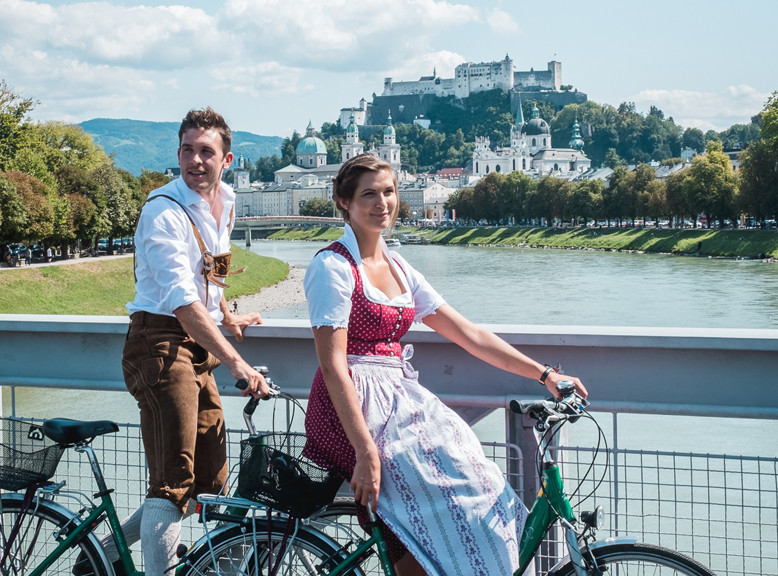 Müllnersteg in Salzburg | © Tourismus Salzburg