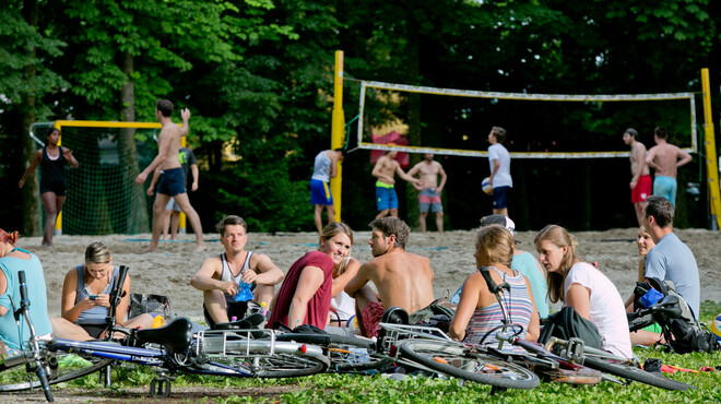 Sports at the Volksgarten Salzburg  | © Stadt Salzburg/Wildbild 