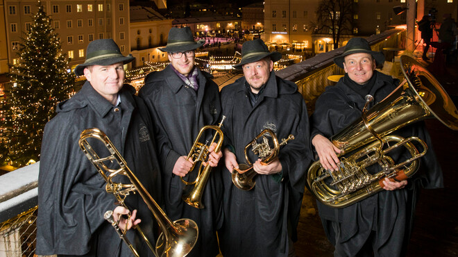 Turmbläser Salzburg  | © Christkindlmarkt /Neumayr 