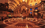 Lightlabyrinth at Salzburg Cathedral | © Stefan Lochschmidt