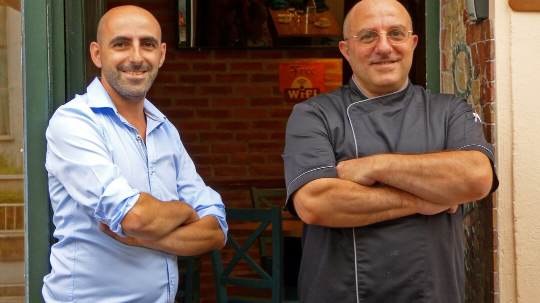 Owners of the Pasta e Vino in Salzburg  | © Franziska Lipp 