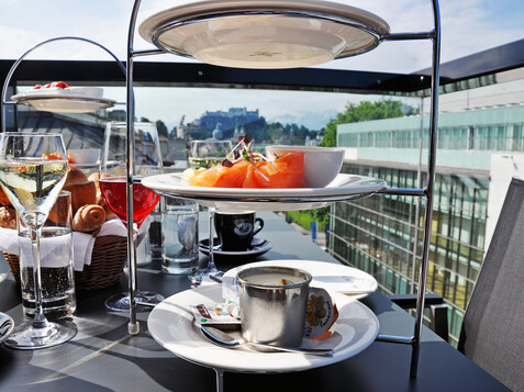 Imlauer Sky Restaurant Breakfast in Salzburg  | © Tourismus Salzburg GmbH/St. Staudhammer 