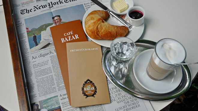 Café Bazar Salzburg Frühstück  | © Tourismus Salzburg GmbH/St. Staudhammer