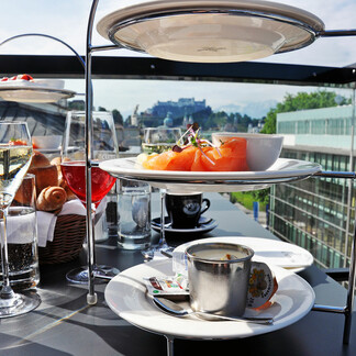 Imlauer Sky Restaurant Frühstück in Salzburg  | © Tourismus Salzburg GmbH/St. Staudhammer 