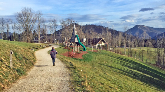 Playground at the Zistelalm on the Gaisberg in Salzburg | © Tourismus Salzburg / K. Brugger