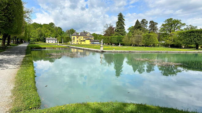 Hellbrunn Palace and water parterre | © Tourismus Salzburg / K. Brugger