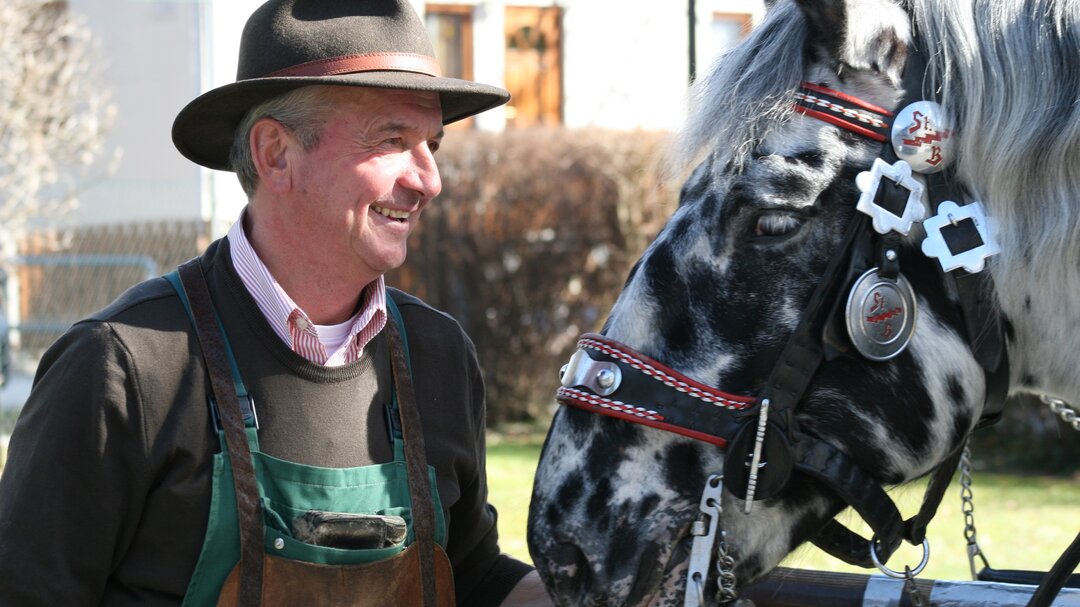 The Driver of the Stieglbier Wagon Herbert Schröder  | © Veronika Zangl MMPR