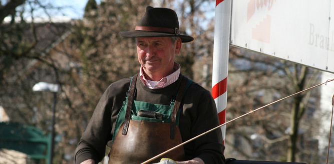 Herbert Schröder and his wagon of Stiegl  | © Veronika Zangl MMPR