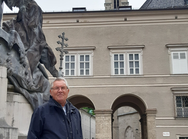 Jedermann-Rufer: Gottfried Seer  | © Tourismus Salzburg GmbH / M. Trummer