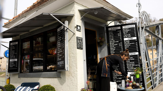 We love Coffee at Mozartsteg in Salzburg | © zweibaum.at / Günter Baumgartner