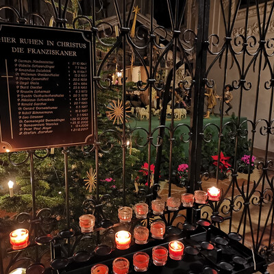 Manger in the Franziskaner church in Salzburg | © Stephanie Nieder