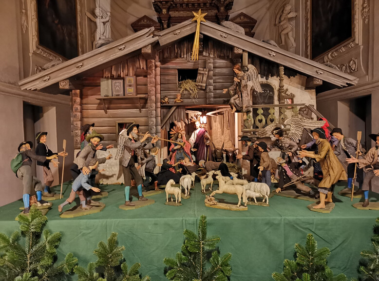 Manger in the Franziskaner church in Salzburg | © Stephanie Nieder