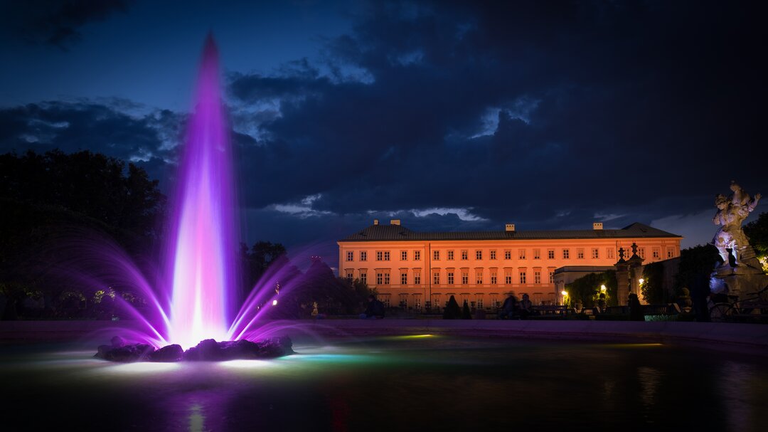 Leuchtbrunnen Concerts at the Mirabell Gardens  | © knaro.at 