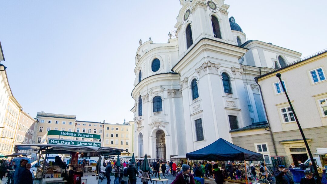 Grünmarkt in Salzburg | © zweibaum.at