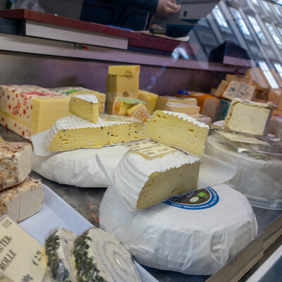 Cheese from Grünmarkt in Salzburg | © zweibaum.at