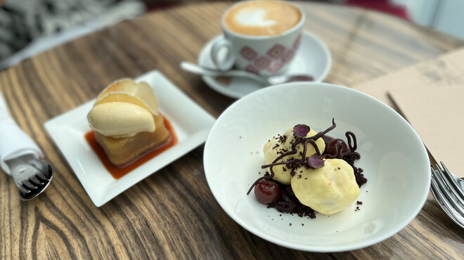 Tarte Tatin and truffle, Mayday Bar, Hangar-7 | © Tourismus Salzburg GmbH / M. Appesbacher