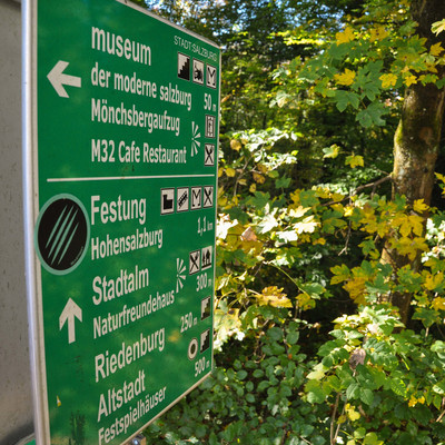 The Mönchsberg in Salzburg  | © Tourismus Salzburg GmbH 