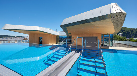 Infinitypool im Paracelsusbad in Salzburg | © Paracelsusbad / Toni Rappersberger